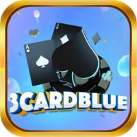3 card blue